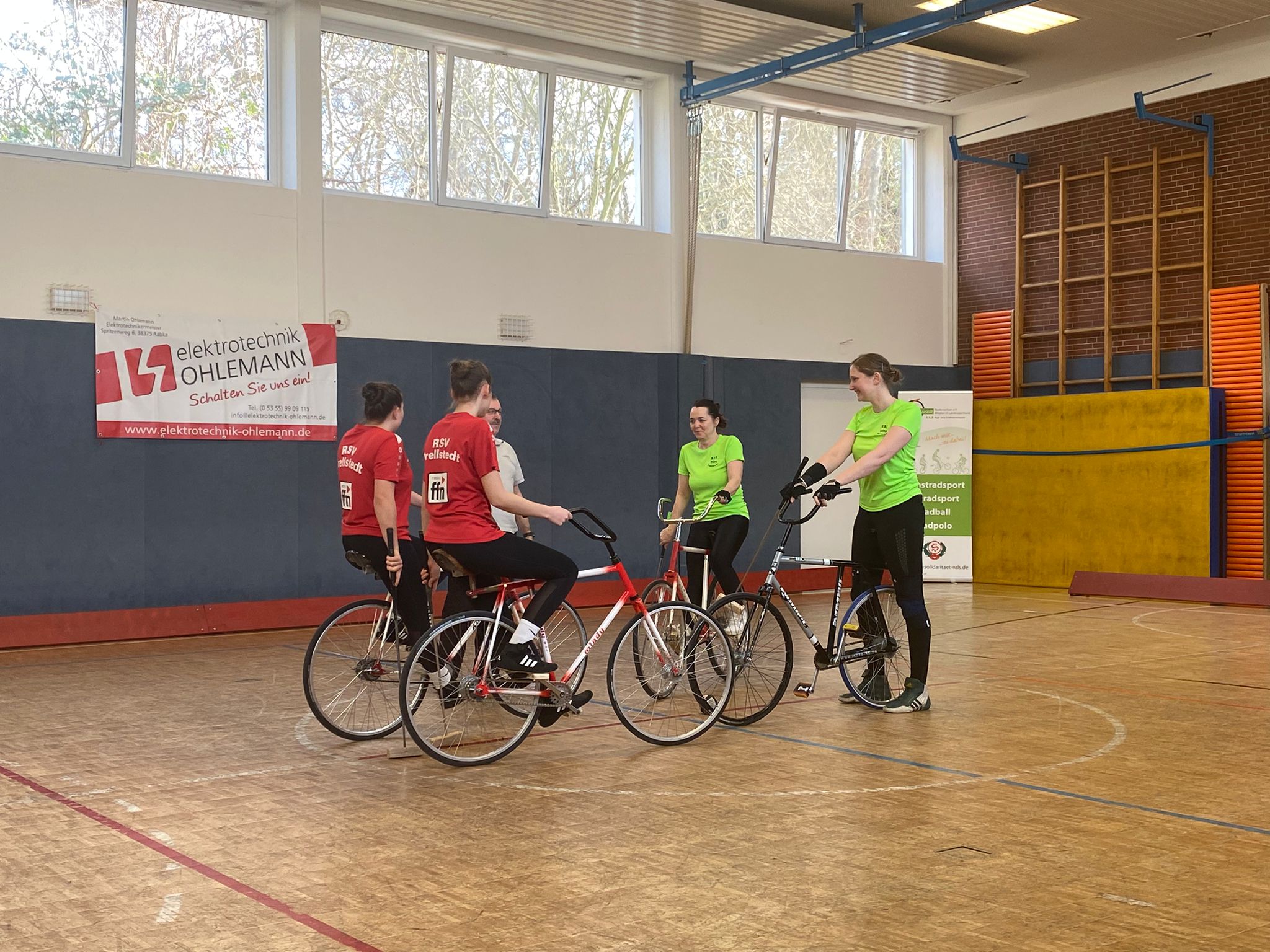 Radpolo DP Halbfinale vor heimischem Publikum